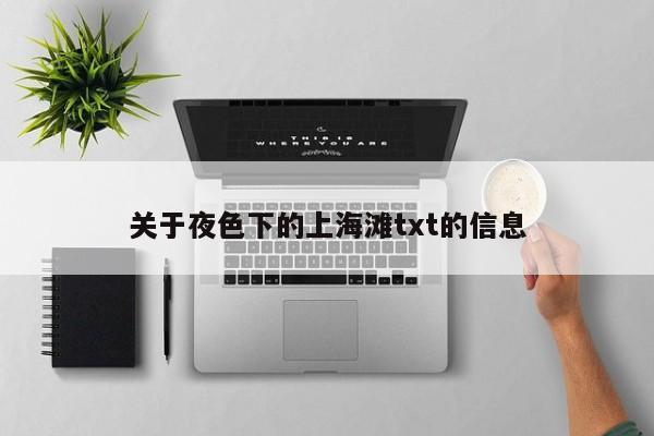 關(guān)于夜色下的上海灘txt的信息