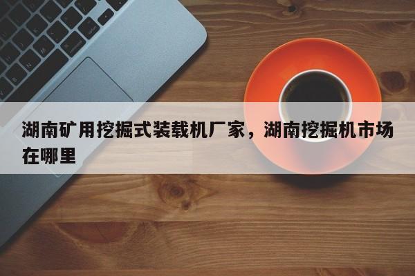 湖南礦用挖掘式裝載機廠家，湖南挖掘機市場在哪里