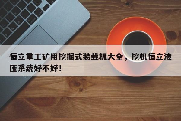恒立重工礦用挖掘式裝載機(jī)大全，挖機(jī)恒立液壓系統(tǒng)好不好！