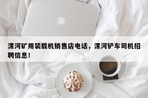 漯河礦用裝載機銷售店電話，漯河鏟車司機招聘信息！