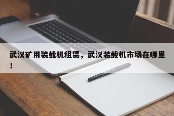 武漢礦用裝載機租賃，武漢裝載機市場在哪里！