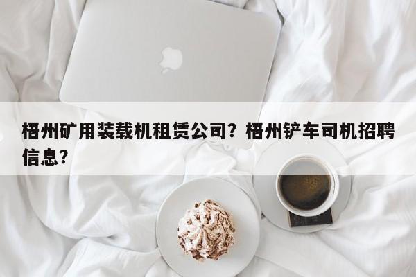 梧州礦用裝載機(jī)租賃公司？梧州鏟車司機(jī)招聘信息？