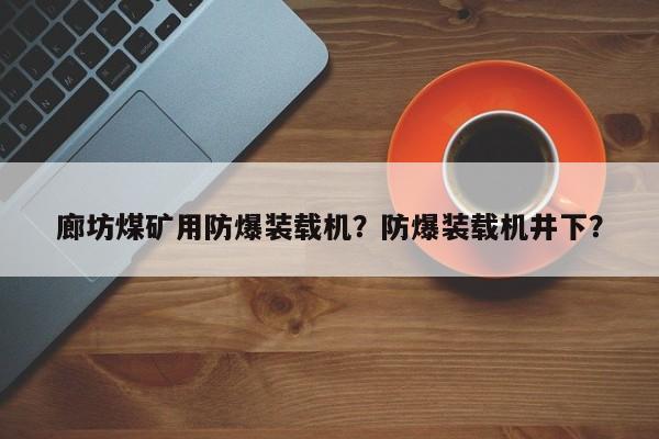 廊坊煤礦用防爆裝載機？防爆裝載機井下？